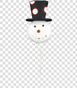 Lg Snowman Head Spray   Snowman  HD Png Download