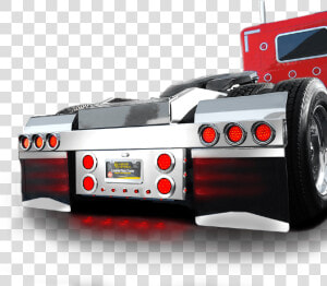 Kenworth W900 Rear Light Bar  HD Png Download