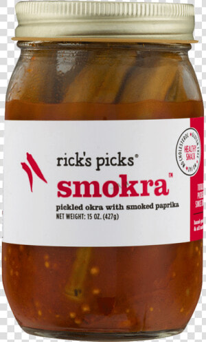 Ricks Picks Pickled Okra Smokra   Rick  39 s Picks Smokra  HD Png Download