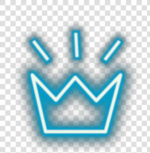 Transparent Neon Crown Png   Png Download   Neon Glowing Crown Png  Png Download