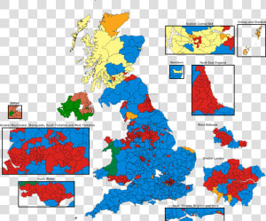 Uk Electoral Map 2017  HD Png Download