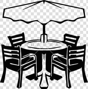 Chair Clipart Patio Chair Patio Furniture Clip Art   Garden Furniture Clip Art  HD Png Download