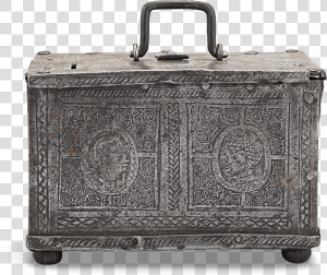 Nuremberg Etched Steel Casket   Trunk  HD Png Download