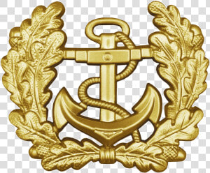 Bw Schirmmütze Marine Gold   Bundeswehr Marine Abzeichen  HD Png Download