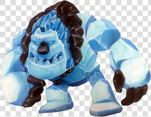 Transparent Clash Of Clans Golem Png   Ice Golem Clash Of Clans  Png Download