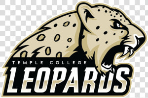 Leopards Temple College Logo  HD Png Download