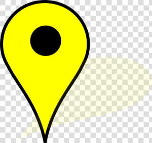 Pushpin Png   Small   Google Map Yellow Pin  Transparent Png