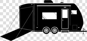 Clip Art Campervans Car Vector Graphics Pickup Truck   Toy Hauler Camper Clipart  HD Png Download