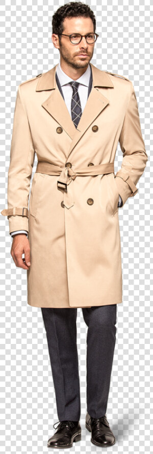 Mens Long Trench Coat  HD Png Download