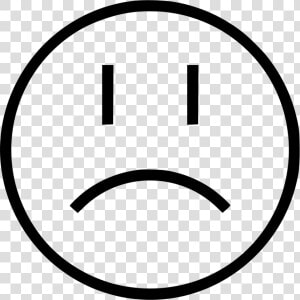 Smile Disappointment  HD Png Download