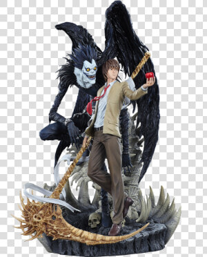 Oniri Creations Death Note Light  amp    Death Note Statue  HD Png Download