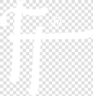 Foodie Trails Monogram White Transparent Bg   Christian Cross  HD Png Download