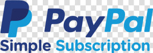 Paypal Simple Subscription  HD Png Download