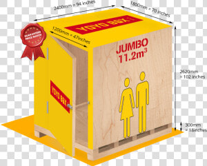 Jumbo   Carton  HD Png Download