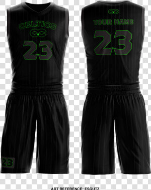 Ohio Celtics Basketball Uniform   Pocket  HD Png Download