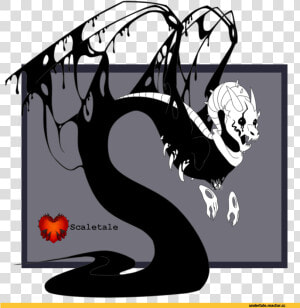 Transparent Undertale Heart Png   Dragon Tale Undertale  Png Download