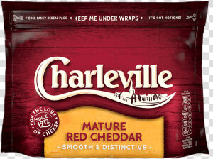 Charleville Mature Red Cheddar Block   Charleville Mature Red Cheddar  HD Png Download