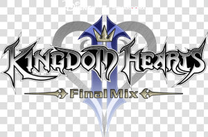 Kingdom Hearts Text Png   Kingdom Hearts Ii Logo Png  Transparent Png