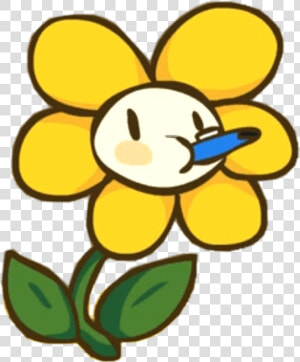 Flowey Sticker   Flowey  HD Png Download