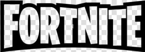 Pegatina Fortnite Logo Silueta Letras   Fortnite Logo Png  Transparent Png