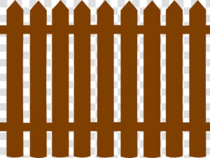 Gate Clipart Wooden Gate   Fence Vector  HD Png Download