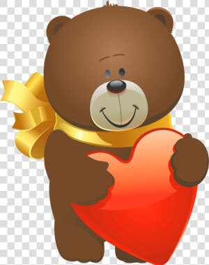 Valentines Teddy Bear Png   Valentines Day Bear Clipart  Transparent Png