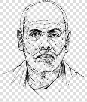 Sree Narayana Guru Drawing  HD Png Download