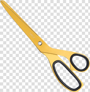 Gold 8 Inch Vintage Scissors   Gold Scissors Transparent Png  Png Download