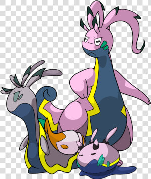 Goodra Family Alola Forms alola Goomy   Pokemon Goodra Alola Form  HD Png Download