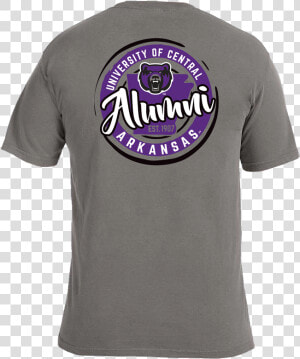 Uca Alumni Circle State Comfort Color Tee   T Shirt Alumni Design  HD Png Download