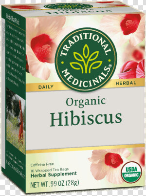 Traditional Medicinals Hibiscus  HD Png Download