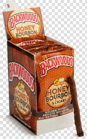 Backwoods Cigars   Backwood Honey Bourbon 5 Pack  HD Png Download