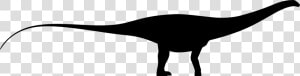 Sauropod Silhouette Png Transparent  Png Download