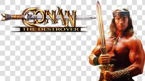 Conan The Destroyer Image   Arnold Schwarzenegger Conan The Barbarian Png  Transparent Png