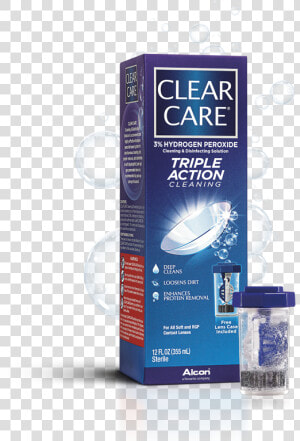 Clear Care Contact Solution  HD Png Download