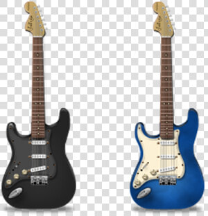 Fender Stratocaster The Black Strat Guitar Musical   Guitar Icon  HD Png Download