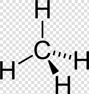 Methane Structure  HD Png Download