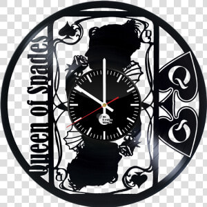 Queen Of Spades The Dark Rite Handmade Vinyl Record   Cuckoo Clock  HD Png Download