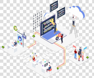 Hosted Desktop   Layered Cyber Security Diagram  HD Png Download