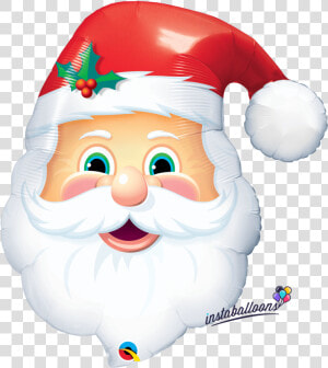 Holiday Balloons     Santa Balloon Qualatex  HD Png Download