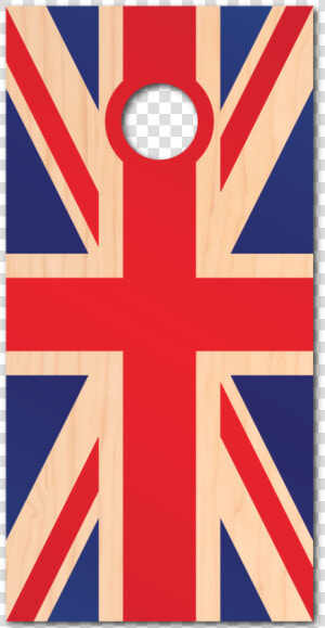 Union Jack Cornhole Game  HD Png Download