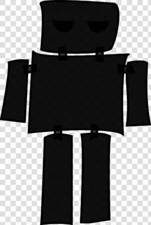 Robot  Android  Droid  Simple  Silhouette  Black  HD Png Download