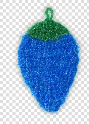 Dish Scrubbie Blueberry No Odor Scrubber   Cross stitch  HD Png Download