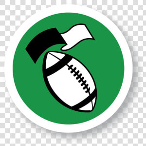 Media flag footbal   Emblem  HD Png Download