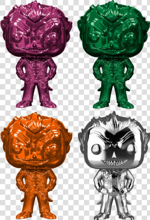 Funko Pop Joker Chrome  HD Png Download