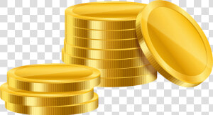 Gold Simple Coins Png Clipart   Clipart Gold Coins Png  Transparent Png