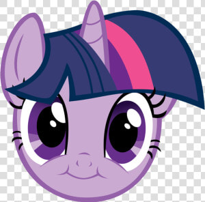 Cute  Cute Face  Face  Safe  Simple Background  Transparent   My Little Pony Twilight Sparkle Face  HD Png Download