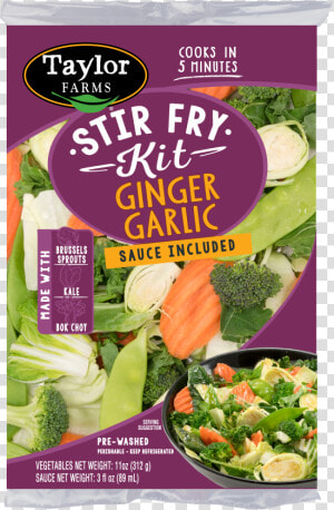 Taylor Farms Stir Fry Kit Nutrition  HD Png Download