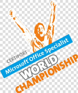 Microsoft Office Specialist World  HD Png Download