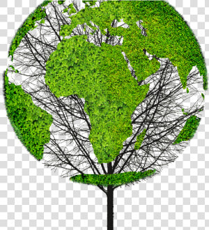 Earth World Map Green Tree Png Object For Photoshop   Png Objects For Photoshop  Transparent Png